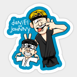 Daniel and Johnny v2 Sticker